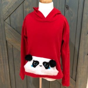 ⭐️BOGO⭐️Girls Justice Red Panda Sweatshirt